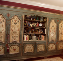 Hand Painted Large Wardrobe